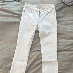 Frame Denim Women's Skinny Jeans - White